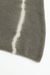 SWAYING/KNIT tie-dyed thin wool long-sleeved top SW24SS1T60 green